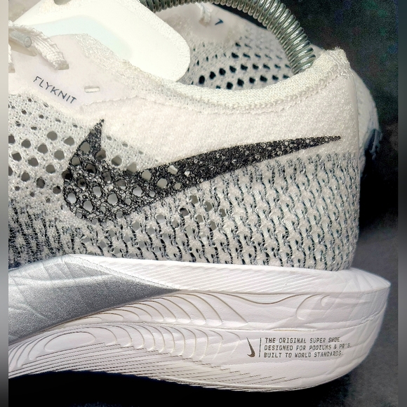 Nike ZoomX Vaporfly Next% 3 Running Shoes White DV4129-100 Men's Sz 6.5 NIB - Picture 10 of 13